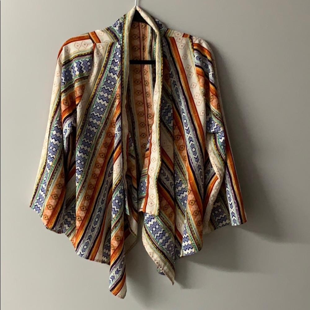 S PRINTED LIGHTWEIGHT CARDIGAN